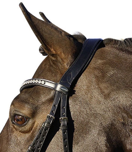 Euroriding Hoofdstel La Rochelle met Zweedse Neusriem Trenshoofdstellen - Maddelin Equestrian Euroriding