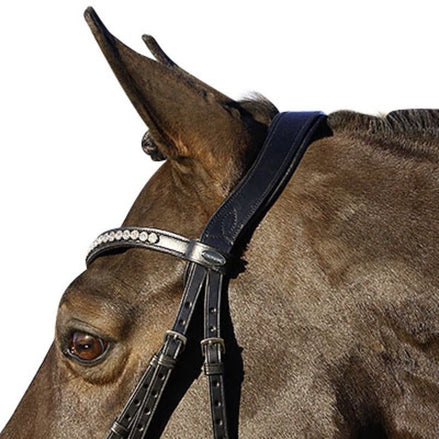 Euroriding Hoofdstel La Rochelle met Zweedse Neusriem Trenshoofdstellen - Maddelin Equestrian Euroriding
