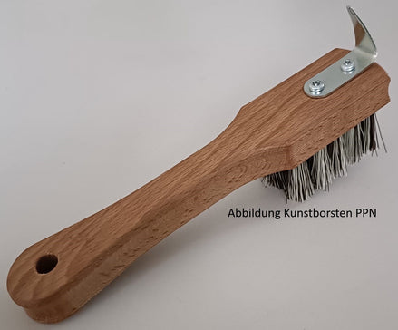 Euroriding Houten Hoevenkrabber PPN - Kunstvezel borstel Borstels & toebehoren - Maddelin Equestrian Euroriding
