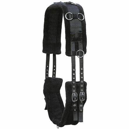 Euroriding Lunging Girth Teddy Fleece Longeerbenodigdheden - Maddelin Equestrian Euroriding