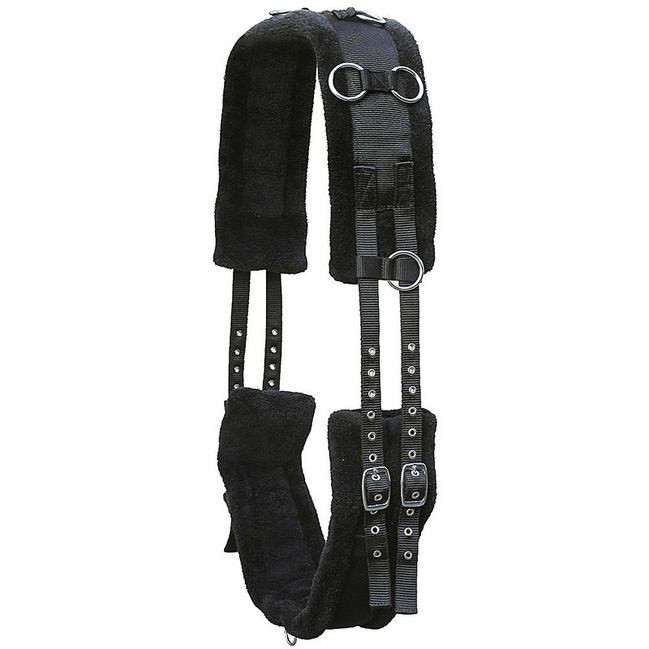 Euroriding Lunging Girth Teddy Fleece Longeerbenodigdheden - Maddelin Equestrian Euroriding