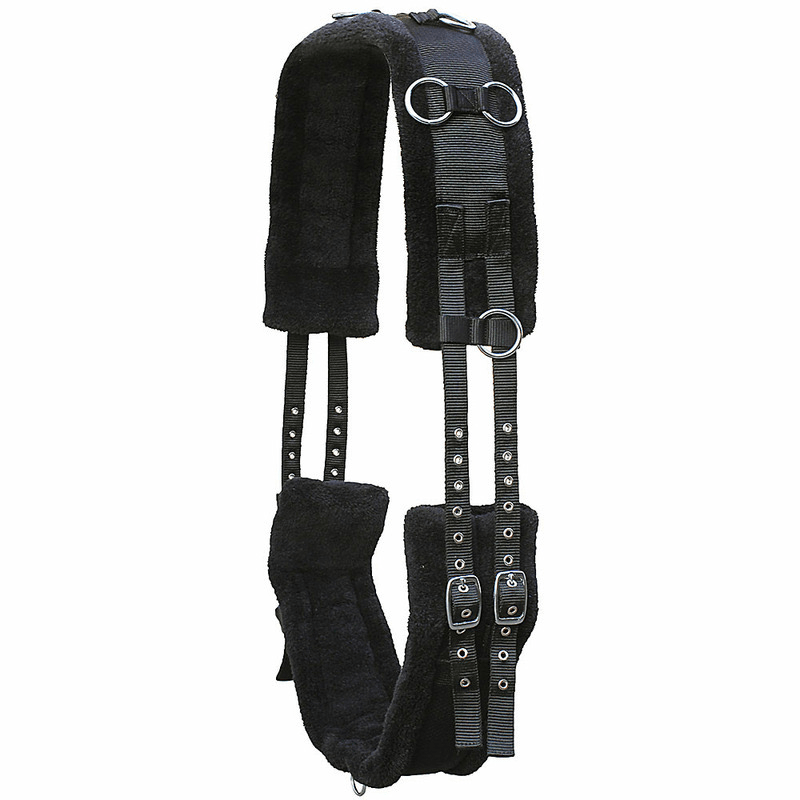 Euroriding Lunging Girth Teddy Fleece Longeerbenodigdheden - Maddelin Equestrian Euroriding