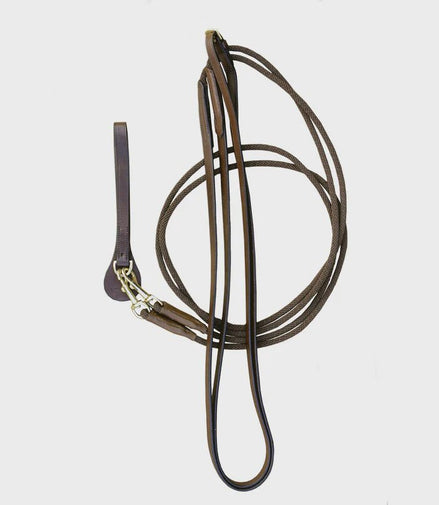 Euroriding New German Slofteugels in leder Hulpteugels - Maddelin Equestrian Euroriding