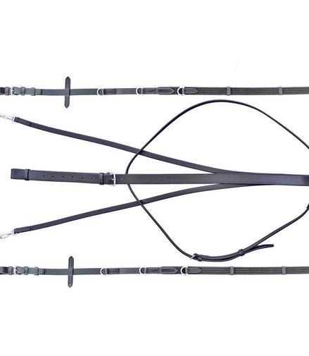 Euroriding Thiedemann Combination Chatel Borstriemen en martingalen - Maddelin Equestrian Euroriding