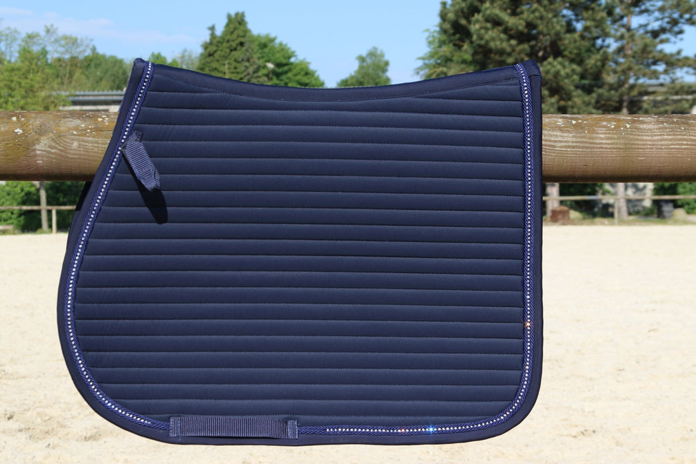 Euroriding Zadeldek Bright met Kristallen Luxe & Comfort Zadeldoeken - Maddelin Equestrian Euroriding