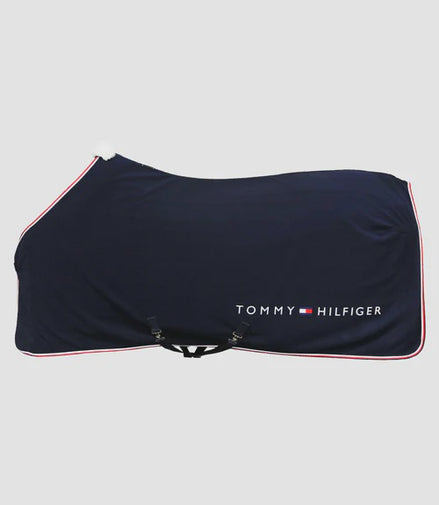 Tommy Hilfiger Equestrian TH Genesis Fleece Paardendeken Desert Sky