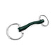 Fager Andrea Hard Rubber bit Fixed rings Bus, D, Eggbutt,... - Maddelin Equestrian Fager
