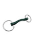 Fager Andrea Hard Rubber bit Fixed rings Bus, D, Eggbutt,... - Maddelin Equestrian Fager