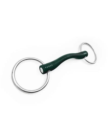 Fager Andrea Hard Rubber bit Watertrens Watertrens - Maddelin Equestrian Fager