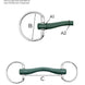Fager Andrea Soft Rubber bit Fixed rings Bus, D, Eggbutt,... - Maddelin Equestrian Fager
