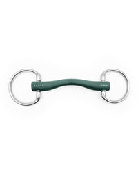 Fager Andrea Soft Rubber bit Fixed rings Bus, D, Eggbutt,... - Maddelin Equestrian Fager