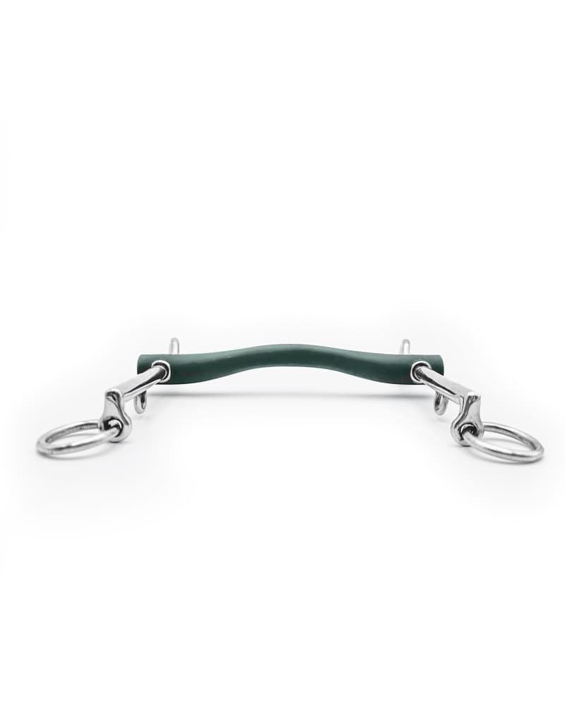 Fager Andrea Soft Rubber Weymouth Dressuurstang - Maddelin Equestrian Fager