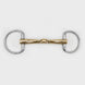 Fager Axel Sweet Gold Fixed Rings 16mm Bus, D, Eggbutt,... - Maddelin Equestrian Fager