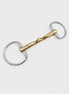 Fager Axel Sweet Gold Fixed Rings 16mm Bus, D, Eggbutt,... - Maddelin Equestrian Fager