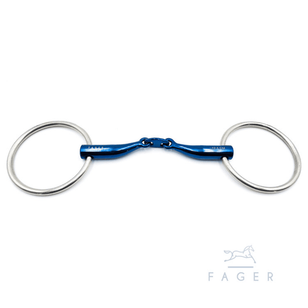 Fager Carl Titanium Fixed rings Watertrens - Maddelin Equestrian Fager