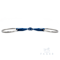 Fager Carl Titanium Fixed rings Watertrens - Maddelin Equestrian Fager