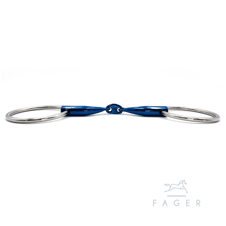 Fager Carl Titanium Fixed rings Watertrens - Maddelin Equestrian Fager