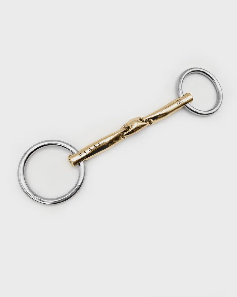 Fager Celice Sweet Gold Onderlegtrens Losse ringen 12mm Onderlegtrens - Maddelin Equestrian Fager