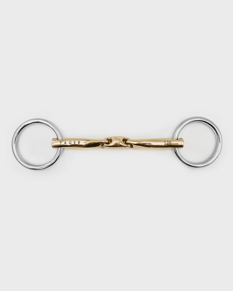 Fager Celice Sweet Gold Onderlegtrens Losse ringen 12mm Onderlegtrens - Maddelin Equestrian Fager