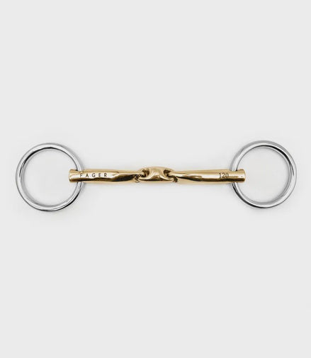 Fager Celice Sweet Gold Onderlegtrens Losse ringen 12mm Onderlegtrens - Maddelin Equestrian Fager