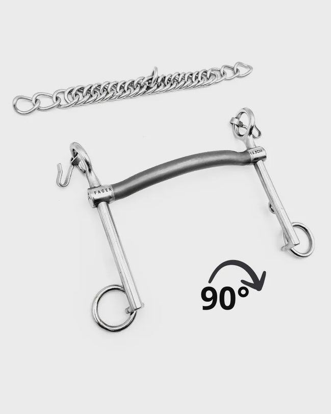 Fager Daniel Sweet iron Stang - 14mm - 7cm Stang & Trens - Maddelin Equestrian Fager