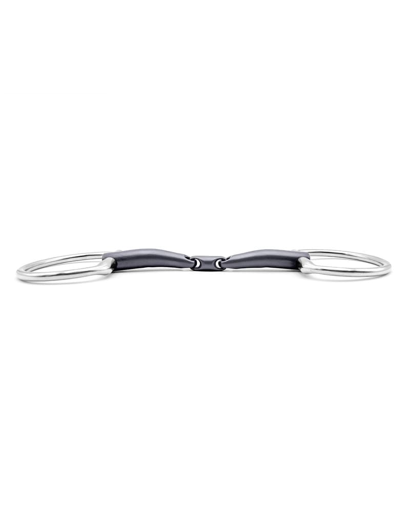 Fager Emil Titanium Fixed Rings Bus, D, Eggbutt,... - Maddelin Equestrian Fager