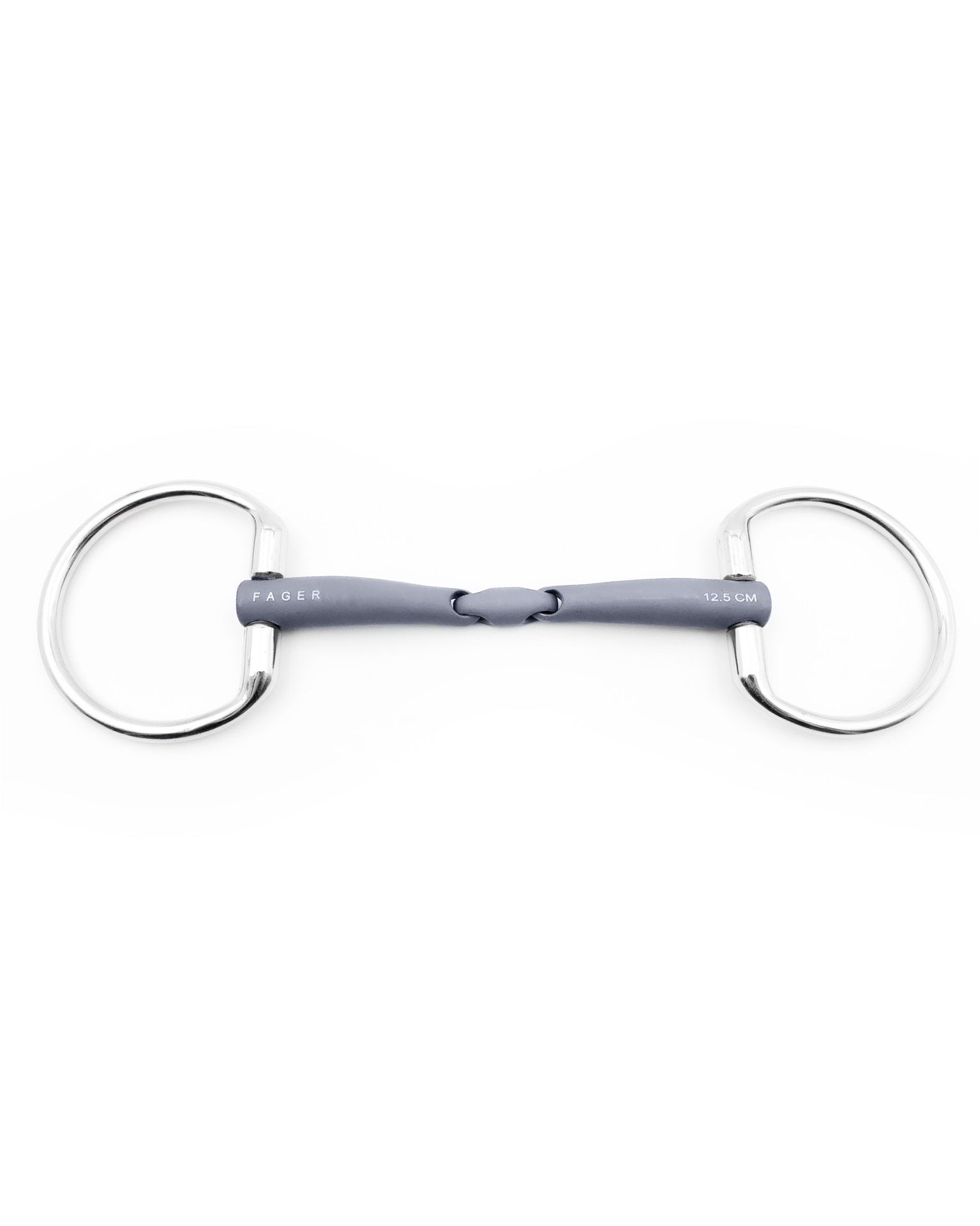 Fager Emil Titanium Fixed Rings Bus, D, Eggbutt,... - Maddelin Equestrian Fager