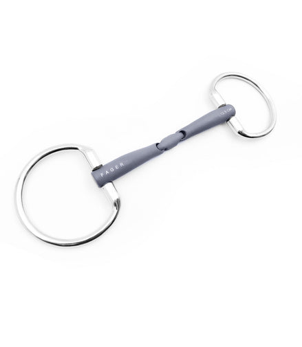 Fager Emil Titanium Fixed Rings Bus, D, Eggbutt,... - Maddelin Equestrian Fager