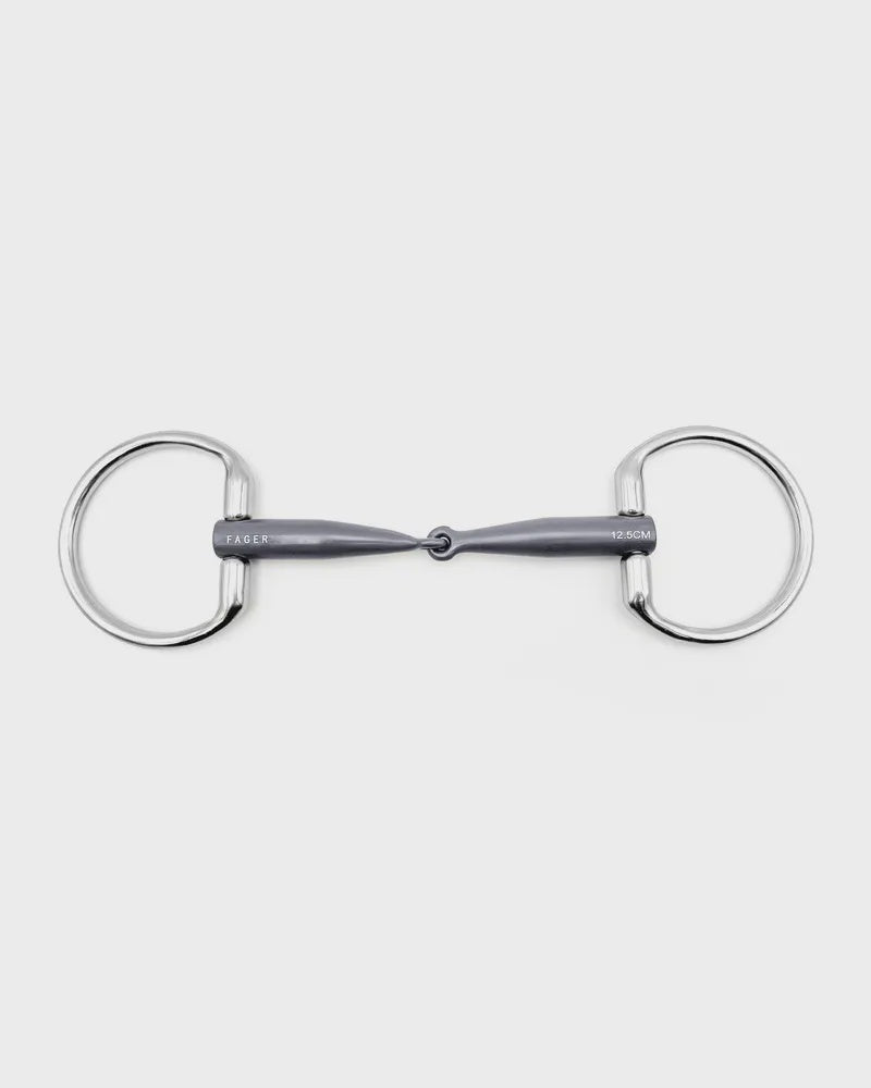 Fager Emilia Titanium Fixed rings 14mm Bus, D, Eggbutt,... - Maddelin Equestrian Fager