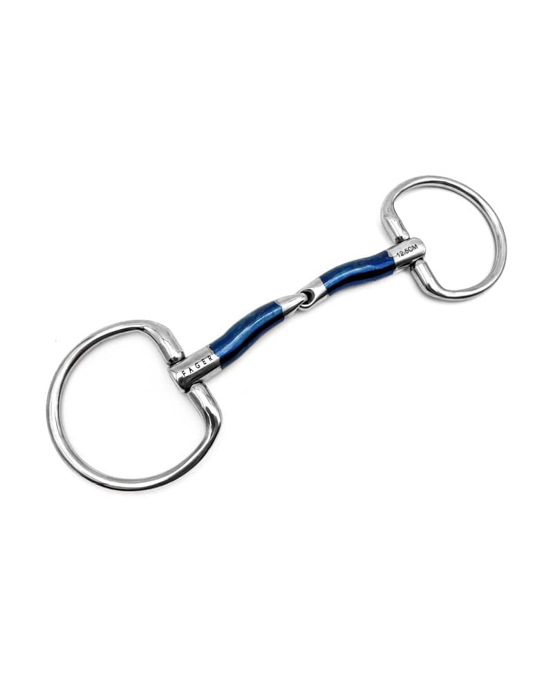 Fager Gustav Sweet Iron Fixed Rings Bus, D, Eggbutt,... - Maddelin Equestrian Fager