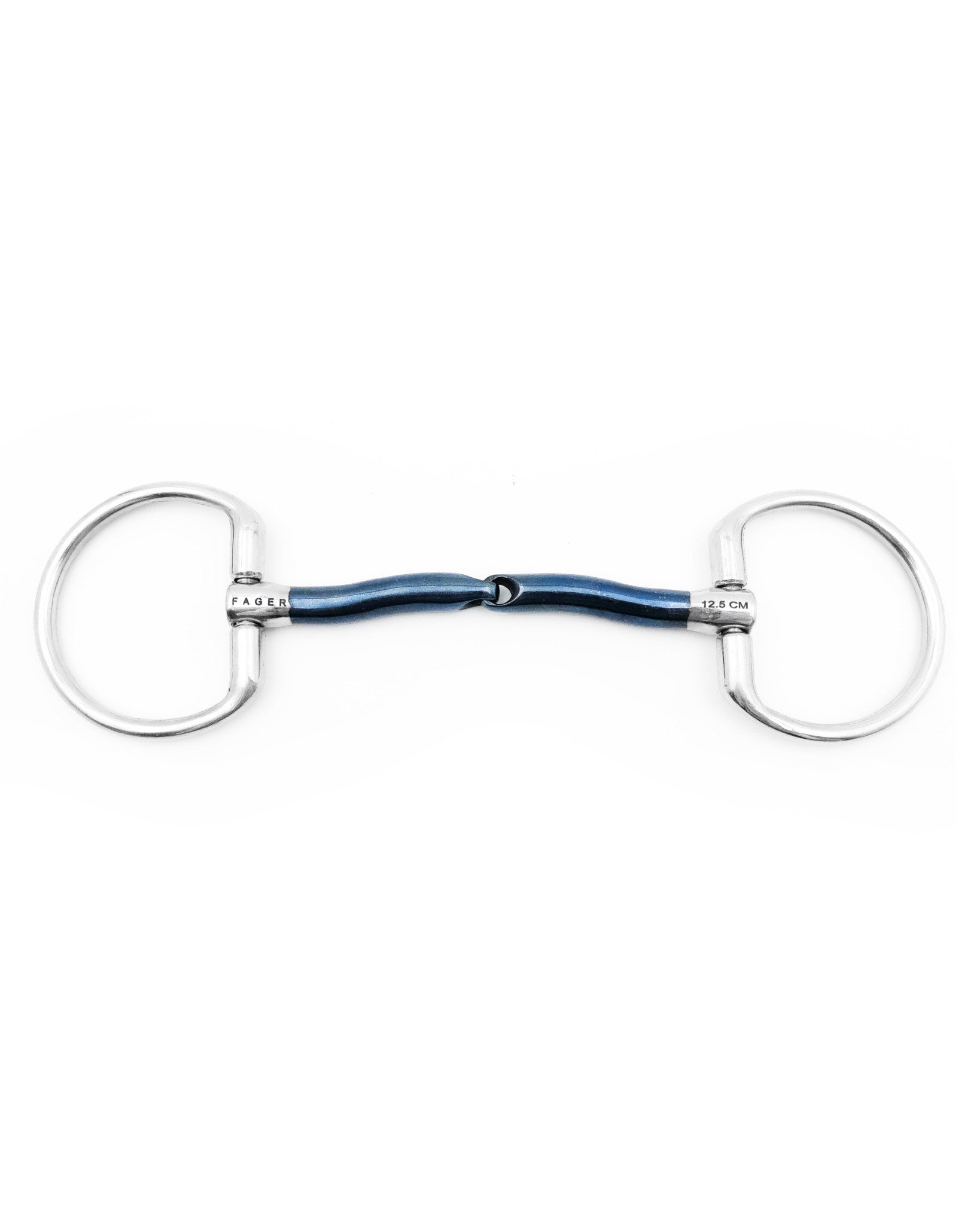 Fager Gustav Sweet Iron Fixed Rings Bus, D, Eggbutt,... - Maddelin Equestrian Fager