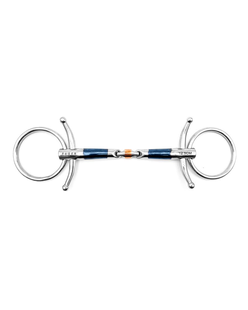 Fager John Sweet Iron Baby Fulmer Bus, D, Eggbutt,... - Maddelin Equestrian Fager