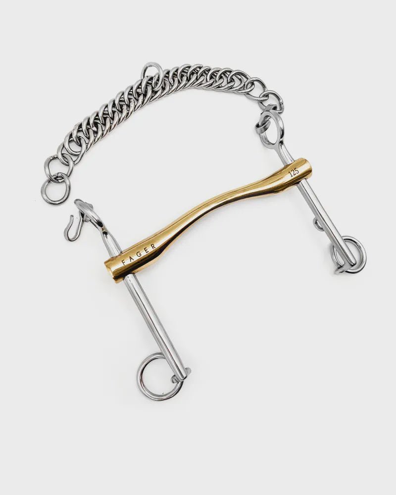 Fager Lincoln Sweet Gold Stang 16mm - 7cm Dressuurstang - Maddelin Equestrian Fager