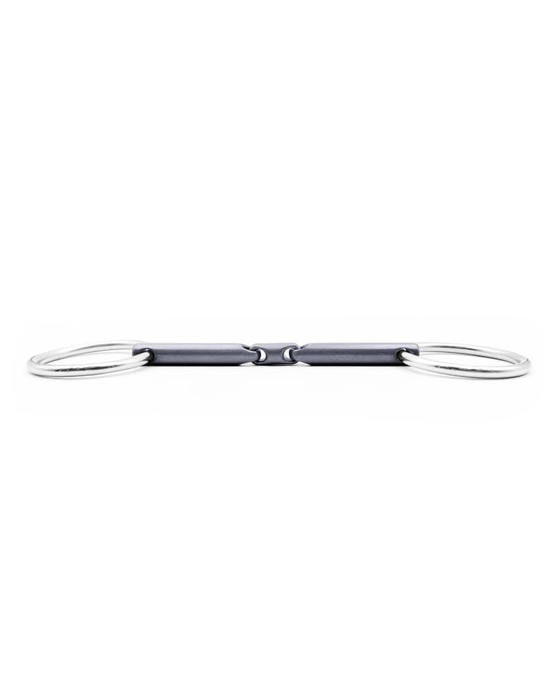 Fager Madeleine Titanium Onderlegtrens Dubbel Gebroken Losse ringen Onderlegtrens - Maddelin Equestrian Fager