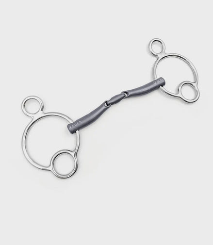 Fager Maria Titanium 2,5 rings - 14mm 3ring, Beval, Kimblewick, RNF, Butterfly,... - Maddelin Equestrian Fager