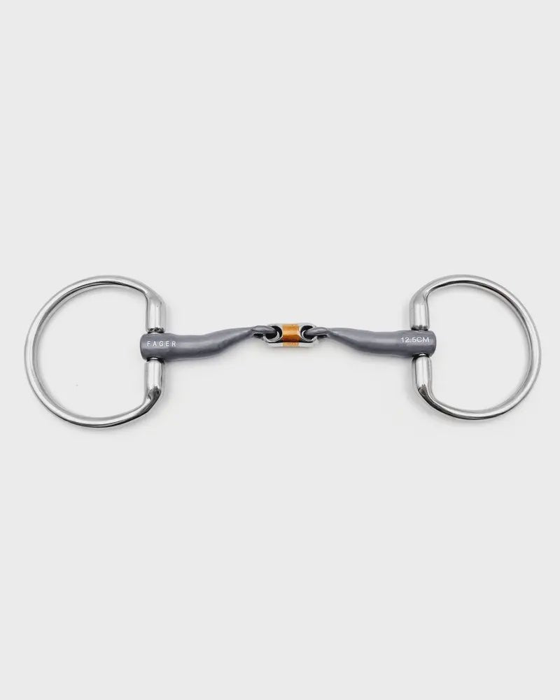 Fager Matilda Titanium vaste Ringen Bus, D, Eggbutt,... - Maddelin Equestrian Fager