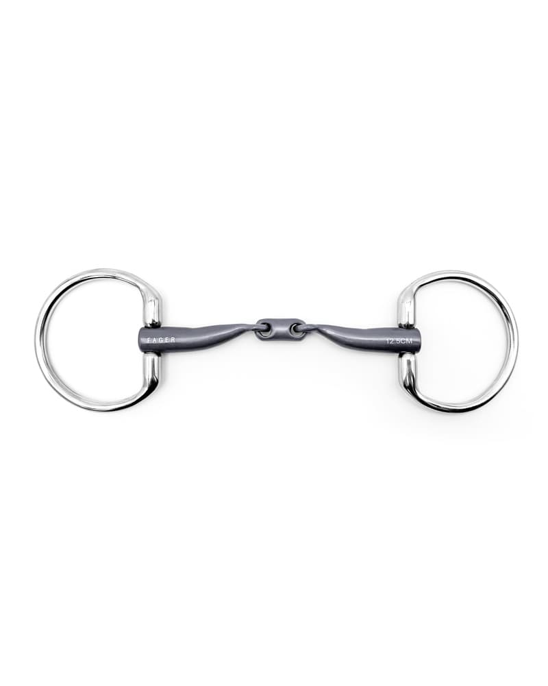Fager Matilda Titanium vaste Ringen Bus, D, Eggbutt,... - Maddelin Equestrian Fager