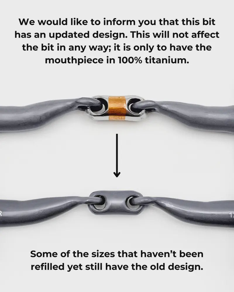 Fager Matilda Titanium vaste Ringen Bus, D, Eggbutt,... - Maddelin Equestrian Fager