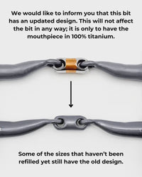 Fager Matilda Titanium vaste Ringen Bus, D, Eggbutt,... - Maddelin Equestrian Fager