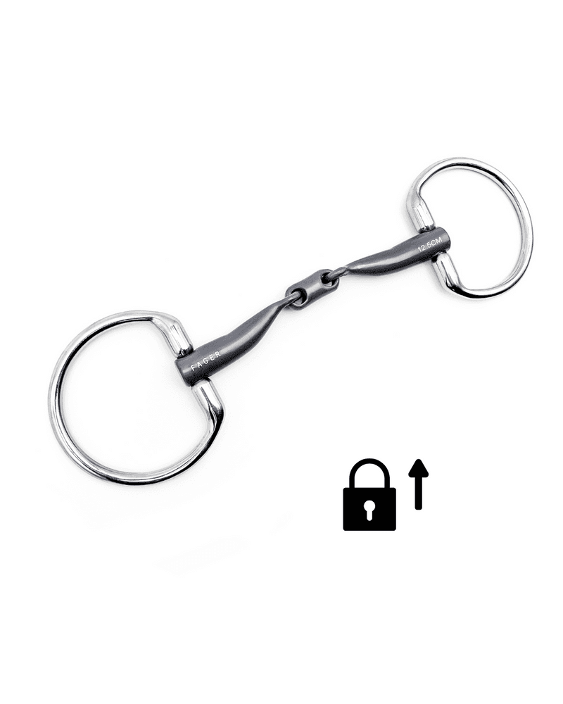 Fager Matilda Titanium vaste Ringen Bus, D, Eggbutt,... - Maddelin Equestrian Fager