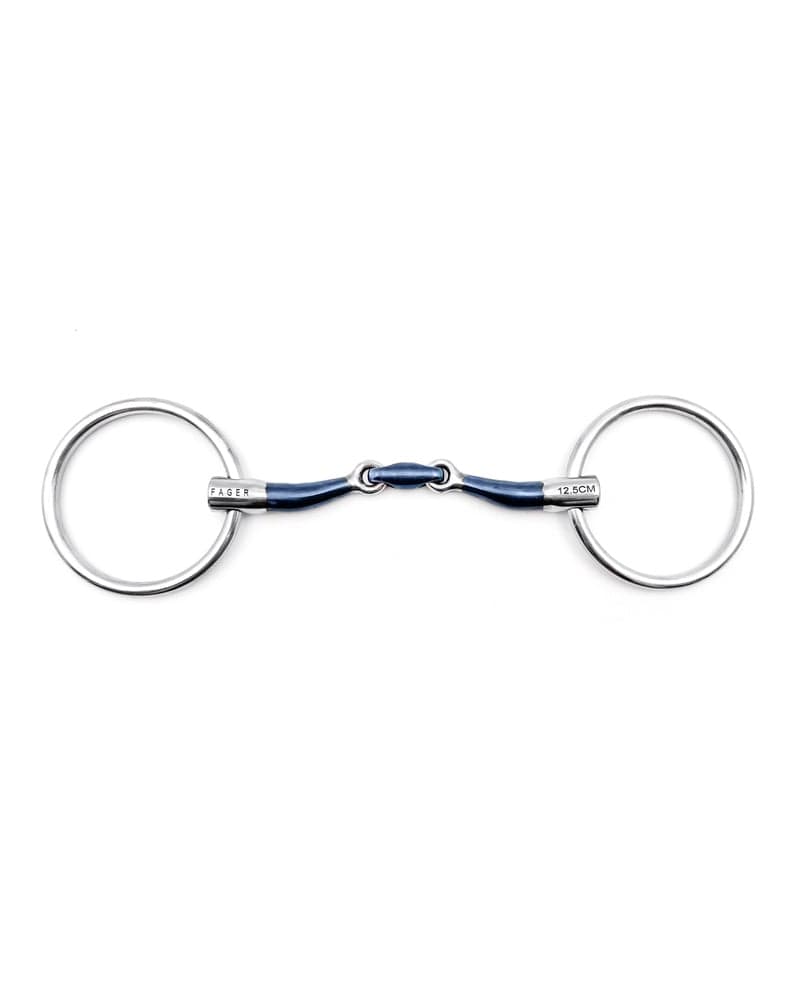 Fager Mats Sweet Iron - Dubbelgebroken Bus, D, Eggbutt,... - Maddelin Equestrian Fager