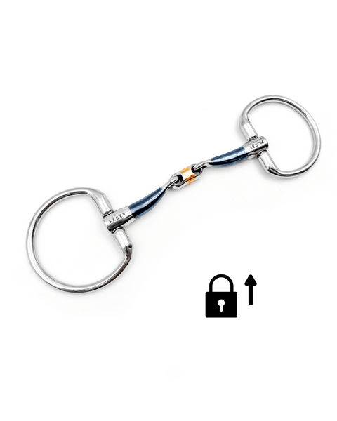 Fager Mattias Sweet Iron Fixed rings Bus, D, Eggbutt,... - Maddelin Equestrian Fager