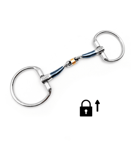 Fager Mattias Sweet Iron Fixed rings Bus, D, Eggbutt,... - Maddelin Equestrian Fager