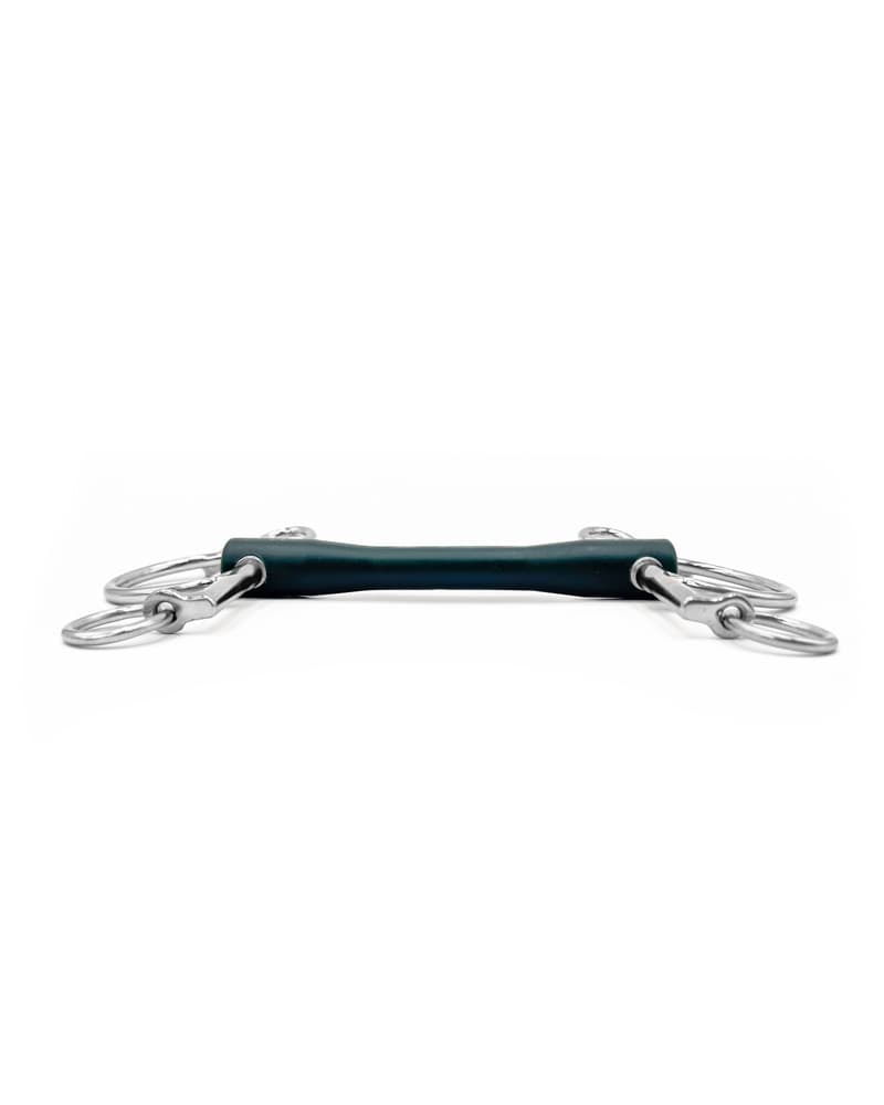 Fager Nicole Hard Rubber bit Baby pelham Pelham - Maddelin Equestrian Fager