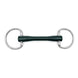 Fager Nicole Hard Rubber bit Fixed Rings Bus, D, Eggbutt,... - Maddelin Equestrian Fager