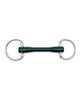 Fager Nicole Hard Rubber bit Fixed Rings Bus, D, Eggbutt,... - Maddelin Equestrian Fager