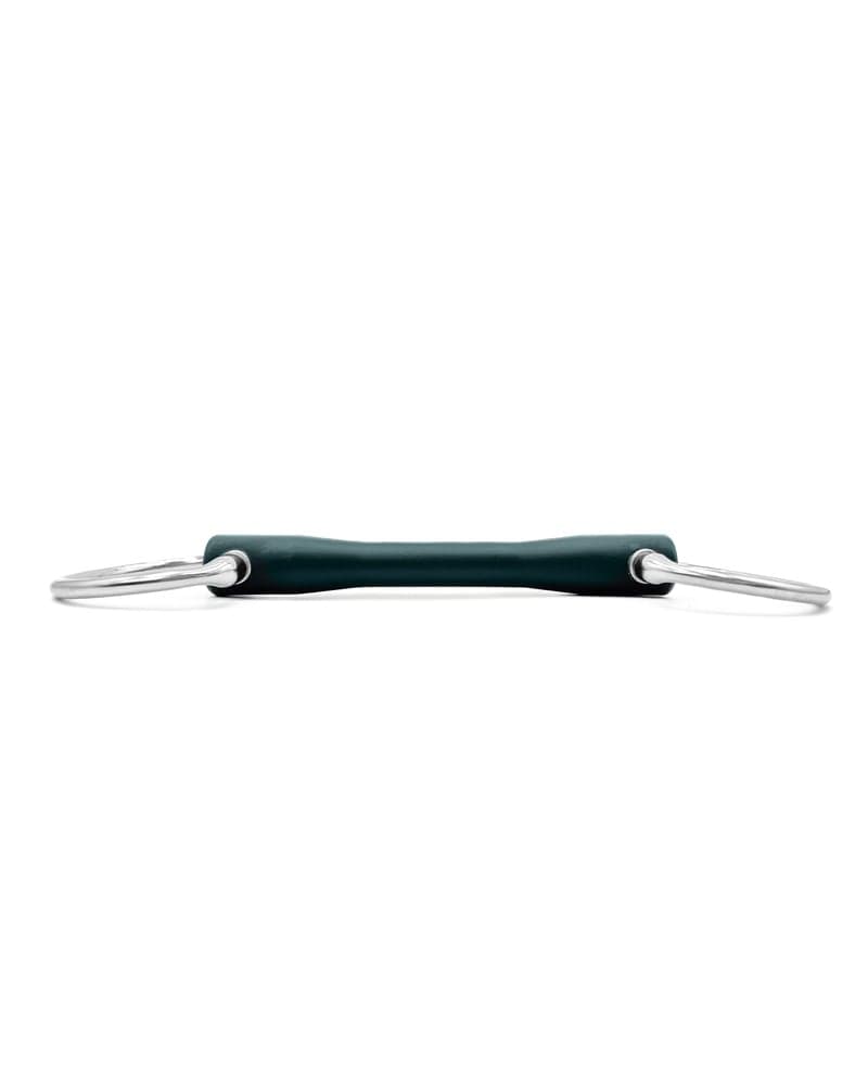 Fager Nicole Hard Rubber bit Fixed Rings Bus, D, Eggbutt,... - Maddelin Equestrian Fager