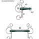 Fager Nicole Soft Rubber bit Baby pelham Pelham - Maddelin Equestrian Fager