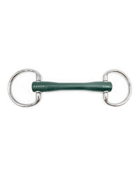 Fager Nicole Soft Rubber bit Fixed Rings Bus, D, Eggbutt,... - Maddelin Equestrian Fager