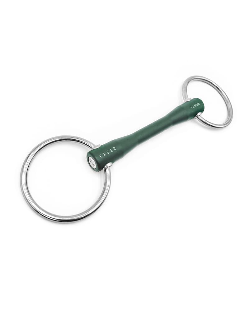 Fager Nicole Soft Rubber bit Watertrens Watertrens - Maddelin Equestrian Fager